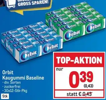 Metro Orbit Kaugummi Baseline 30x12 Stk. Angebot
