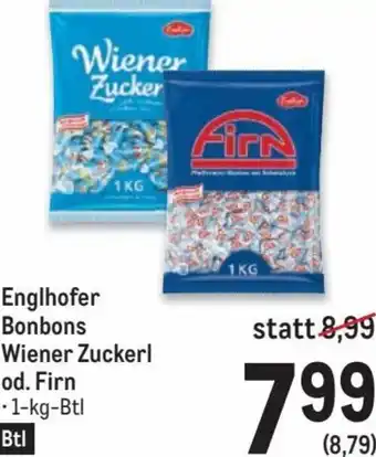 Metro Englhofer Bonbons Wiener Zuckerl od. Firn 1 kg Angebot