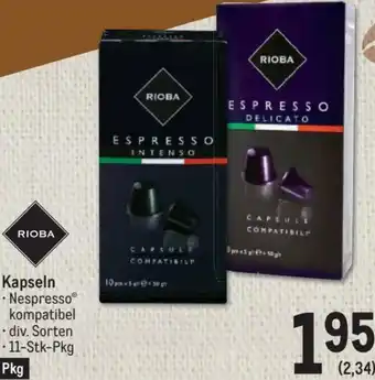 Metro Kapseln 11 Stk. Angebot
