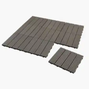 JYSK Terrassenfliese brudeand 30x30 ku00fcnstl. holz 9stk/pck Angebot