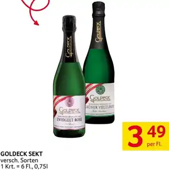 Transgourmet Goldeck Sekt 0,75 l Angebot