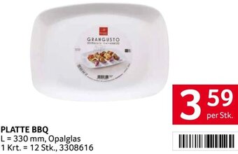 Transgourmet Platte BBQ Angebot