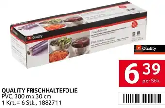 Transgourmet Quality Frischhaltefolie 300 m x 30 cm Angebot