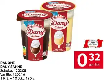 Transgourmet Danone Dany Sahne 125 g Angebot