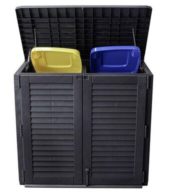 Möbelix Aufbewahrungsbox f. mülltonnen deckel aufklappbar 780 l Angebot