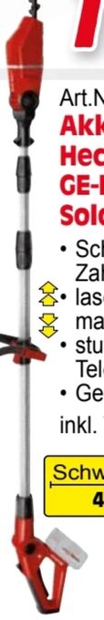 Zgonc Akku-hoch-heckenschere ge-hh 18-45 li t solo Angebot