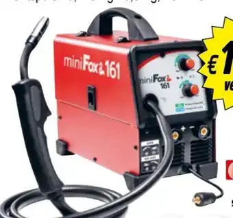 Zgonc Fülldraht-schutzgasschweißgerät mini fox 161 Angebot