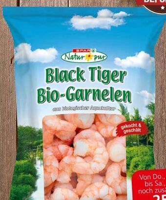 Spar Bio-black tiger garnelen Angebot