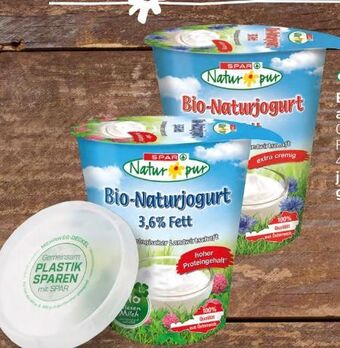 Spar Bio-naturjogurt Angebot