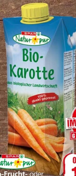 Spar Bio-fruchtsaft Angebot