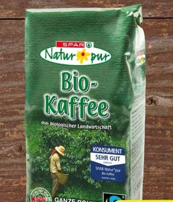 Spar Bio-fair-trade kaffee Angebot