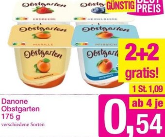 Sutterlüty Danone Obstgarten 175 g Angebot