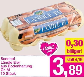 Sutterlüty Sennhof Ländle Eier Aus Bodenhaltung Gr. M Angebot