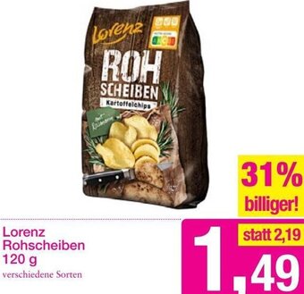 Sutterlüty Lorenz Rohscheiben 120 g Angebot