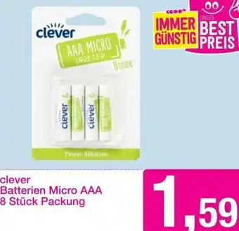 Sutterlüty Clever Batterien Micro AAA Angebot