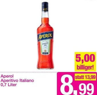 Sutterlüty Aperol Aperitivo Italiano 0,7 Liter Angebot