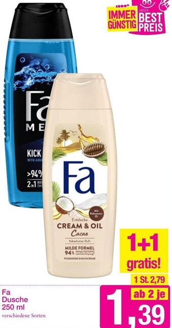 Sutterlüty Fa Dusche 250 ml Angebot