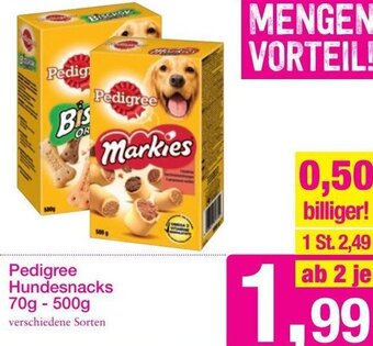 Sutterlüty Pedigree Hundesnacks 70 g-500 g Angebot