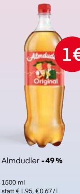 MPreis Almdudler 1500 ml Angebot