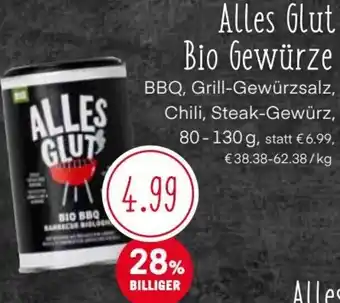 MPreis Alles Glut Bio Gewürze 80-130 g Angebot
