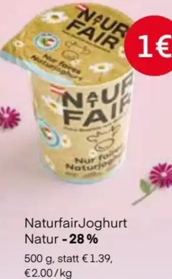 MPreis Naturfair Joghurt 500 g Angebot
