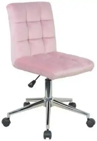 Mömax Drehstuhl in rosa/chromfarben Angebot