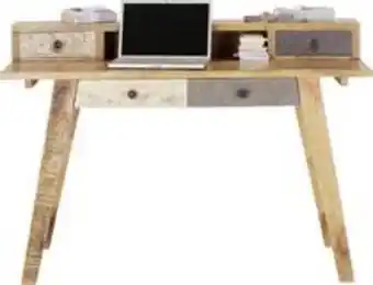 Mömax Schreibtisch in braun/weiß mangoholz Angebot