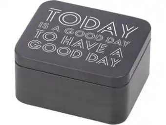 Leiner Geschenkbox, grau "colour splash" Angebot