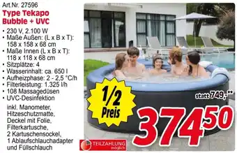 Zgonc Type Tekapo Bubble+UVC Angebot