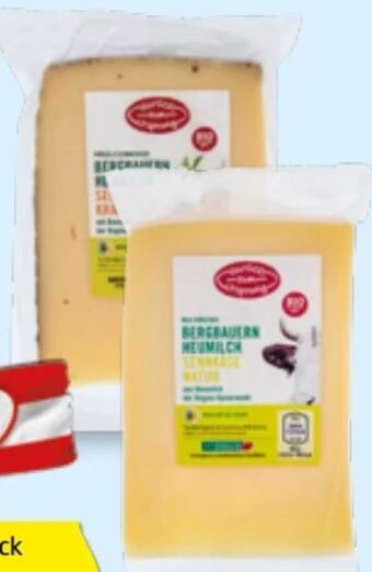 Hofer Bio-sennkäse Angebot