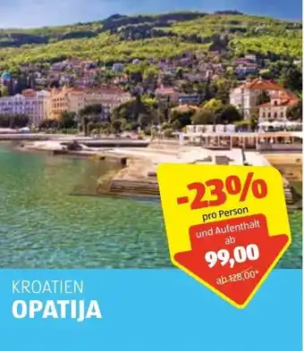 Hofer Reisen Kroatien Opatija Angebot