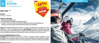 Hofer Reisen Salzburg Kaprun Angebot