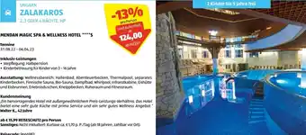Hofer Reisen Ungarn Zalakaros Angebot