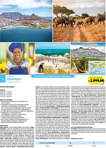 Hofer Reisen Rundreise Südafrika Angebot