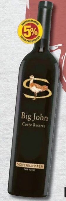 Metro Big john cuvée reserve Angebot