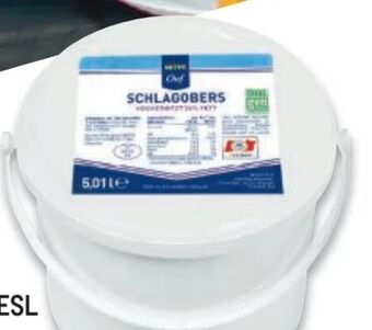 Metro Schlagobers Angebot