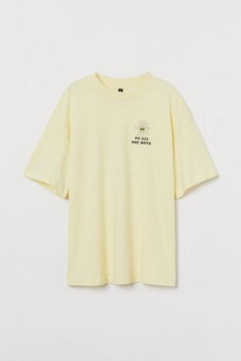 H&M T-shirt mit druck Angebot