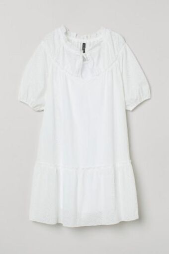 H&M Kleid mit ballonärmeln Angebot