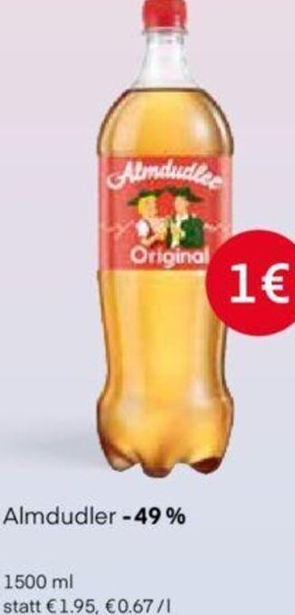 MPreis Almdudler 1500 ml Angebot