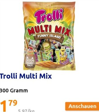 Action Trolli Multi Mix 300 Gramm Angebot