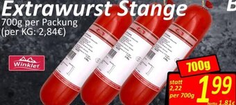 Wurstico Extrawurst Stange 700 g Angebot