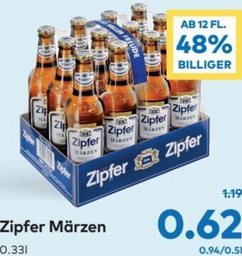 T&G Zipfer Märzen 0.33l Angebot