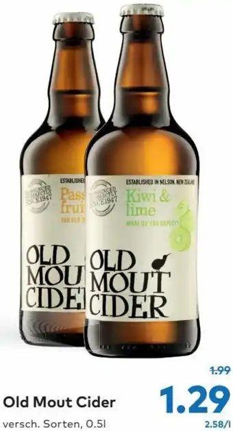 T&G Old Mout Cider 0.5l Angebot