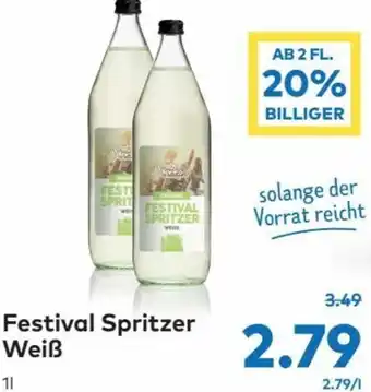 T&G Festival Spritzer Weiß 1l Angebot