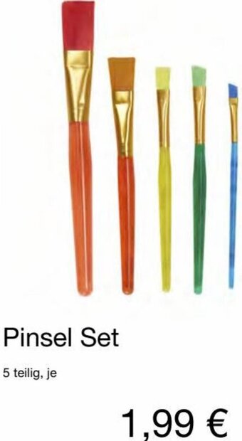 KiK Pinsel Set Angebot
