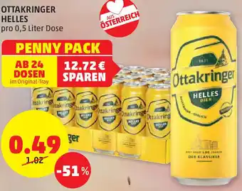 PENNY Ottakringer Helles 5 liter Angebot
