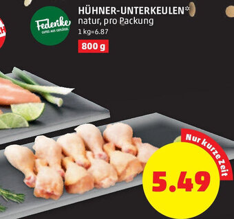 PENNY Hühner-Unterkeulen 800 g Angebot