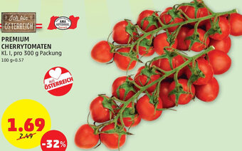 PENNY Premium Cherrytomaten 300 g Angebot