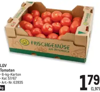 Metro LGV Tomaten Angebot