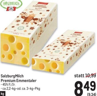 Metro SalzburgMilch Premium Emmentaler Angebot